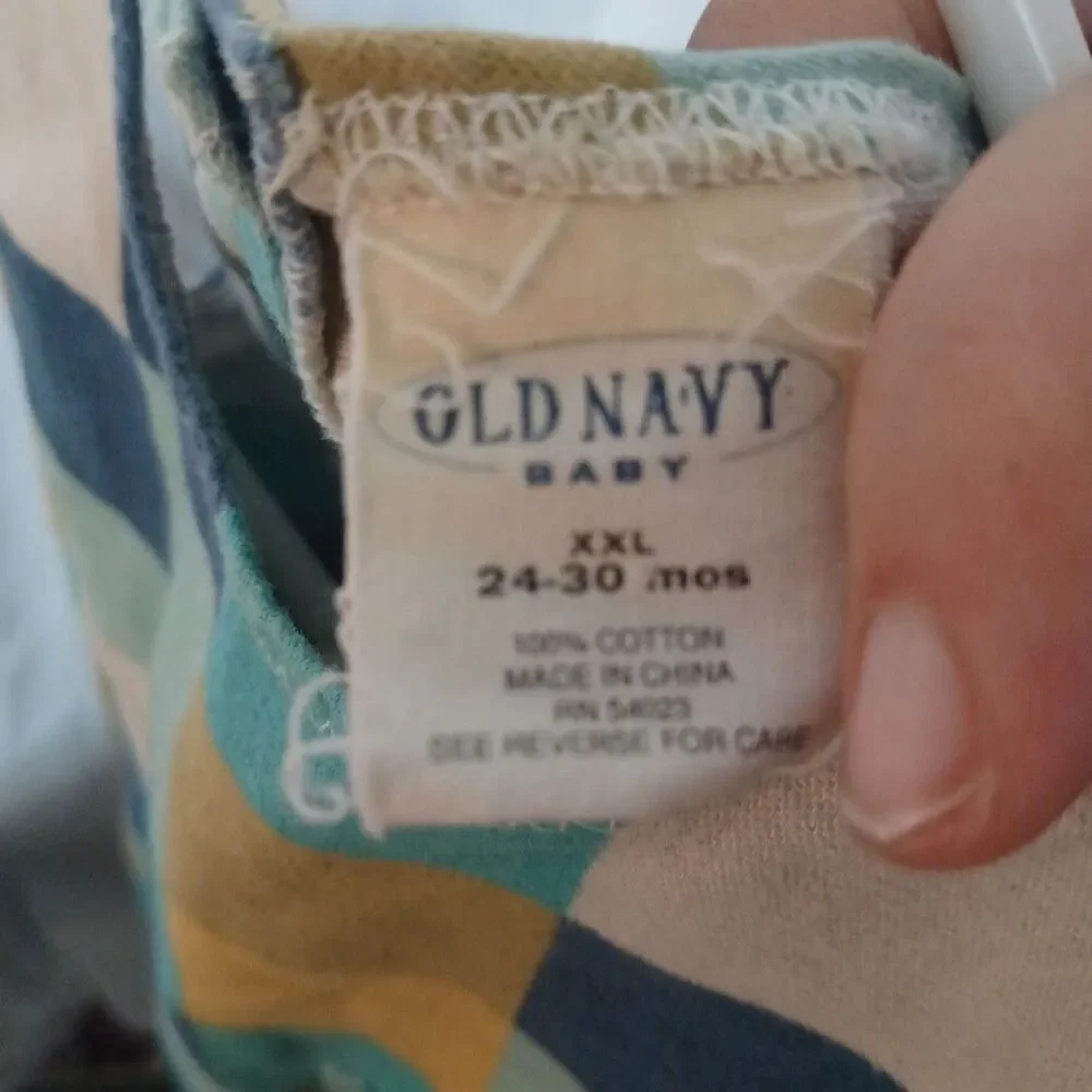Old Navy Baby Patchwork  Dress Size Xxl ( 24to 30 Months) Vintage
